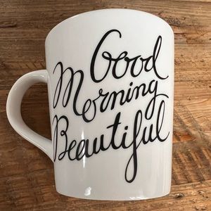 Indigo Good Morning Beautiful Mug
